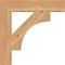 Ekena Millwork Westlake Block Smooth Bracket, Western Red Cedar, 3 1/2"W x 20"D x 20"H BKT04X20X20WTL05SWR - alternate 2